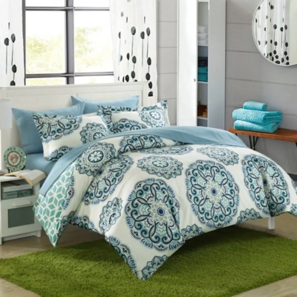 Chic Home  Duvet Cover Set King Size (3 Piece) Ibiza - Picture 1 of 5